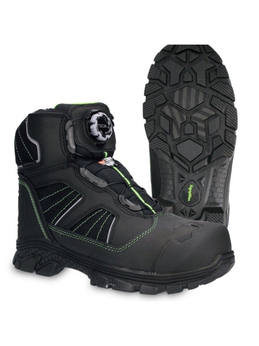 RefrigiWear Extreme Freezer Boots Men BOA Waterproof Insulated Safety Toe 8 NEW